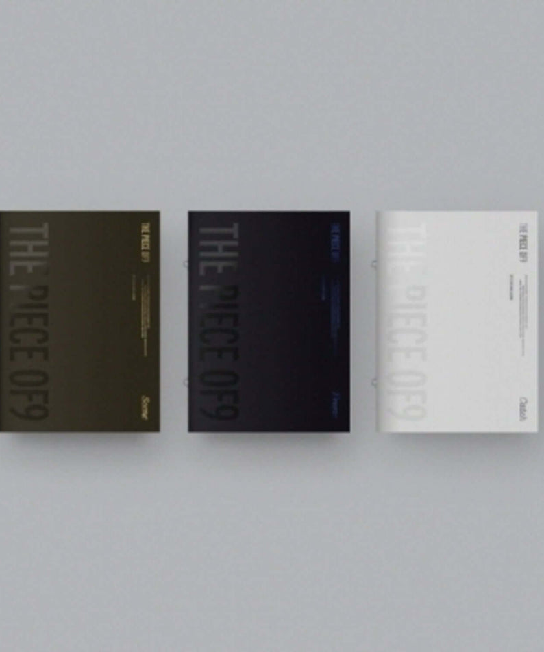 SF9 - 12TH [THE PIECE OF9] (Set of 3) - Album Kpop SF9 : set complet en coffret, 3 versions sur fond clair.