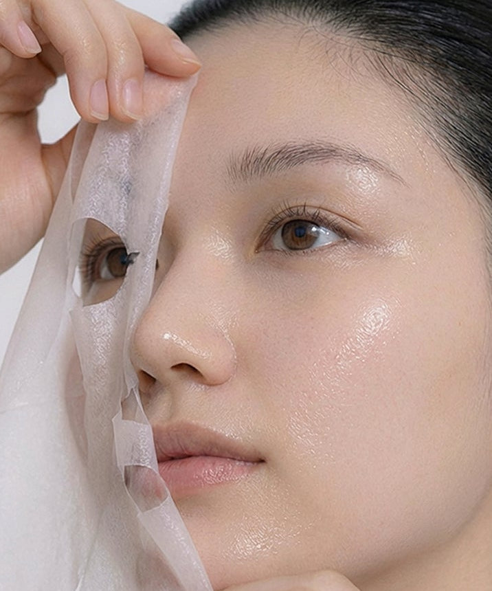 SHAISHAISHAI Caffeine Shot Vita C Toning Mask 25ml 20 sheets, masque visage au café et vitamine C, femme applique.