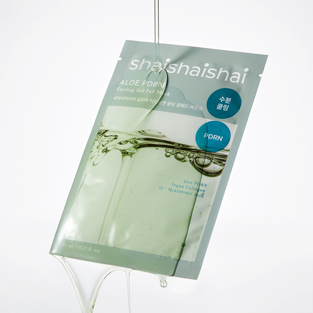 SHAISHAISHAI [10+10]Aloe PDRN Cooling Gel Pads Mask 10 Sheets
