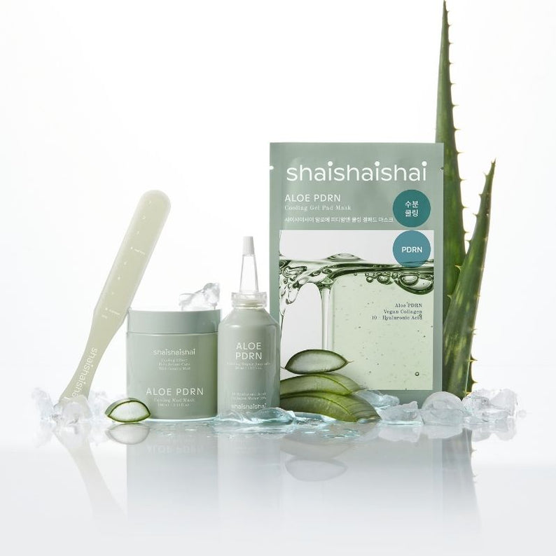 SHAISHAISHAI [10+10]Aloe PDRN Cooling Gel Pads Mask 10 Sheets