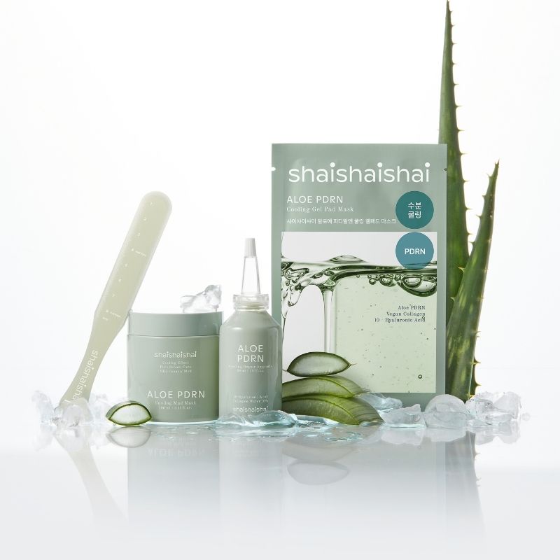 SHAISHAISHAI [10+10]Aloe PDRN Cooling Gel Pads Mask 10 Sheets