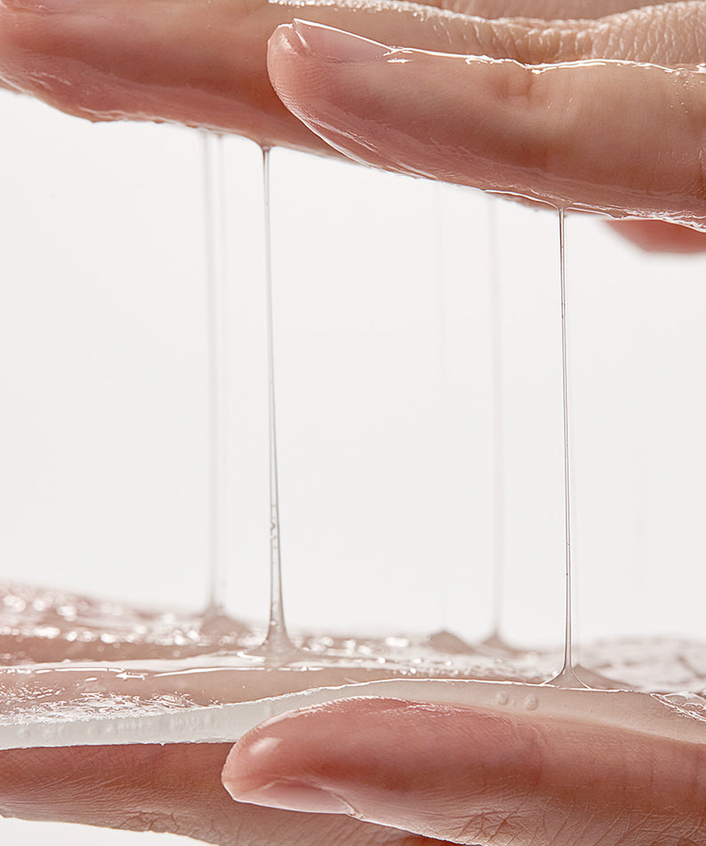 Texture hydratante du SHAISHAISHAI [10+10]Aloe PDRN Cooling Gel Pads Mask 10 Sheets