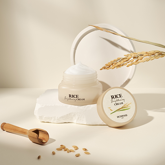 SKINFOOD Rice Brightening Cream | Éclat et uniformité – Ma Petite Coree