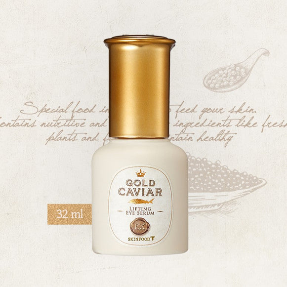 SKINFOOD Gold Caviar EX Lifting Eye Serum 32ml en stock sur Ma Petite Corée