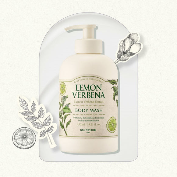 SKINFOOD Lemon Verbena Body Wash 450ml en stock sur Ma Petite Corée