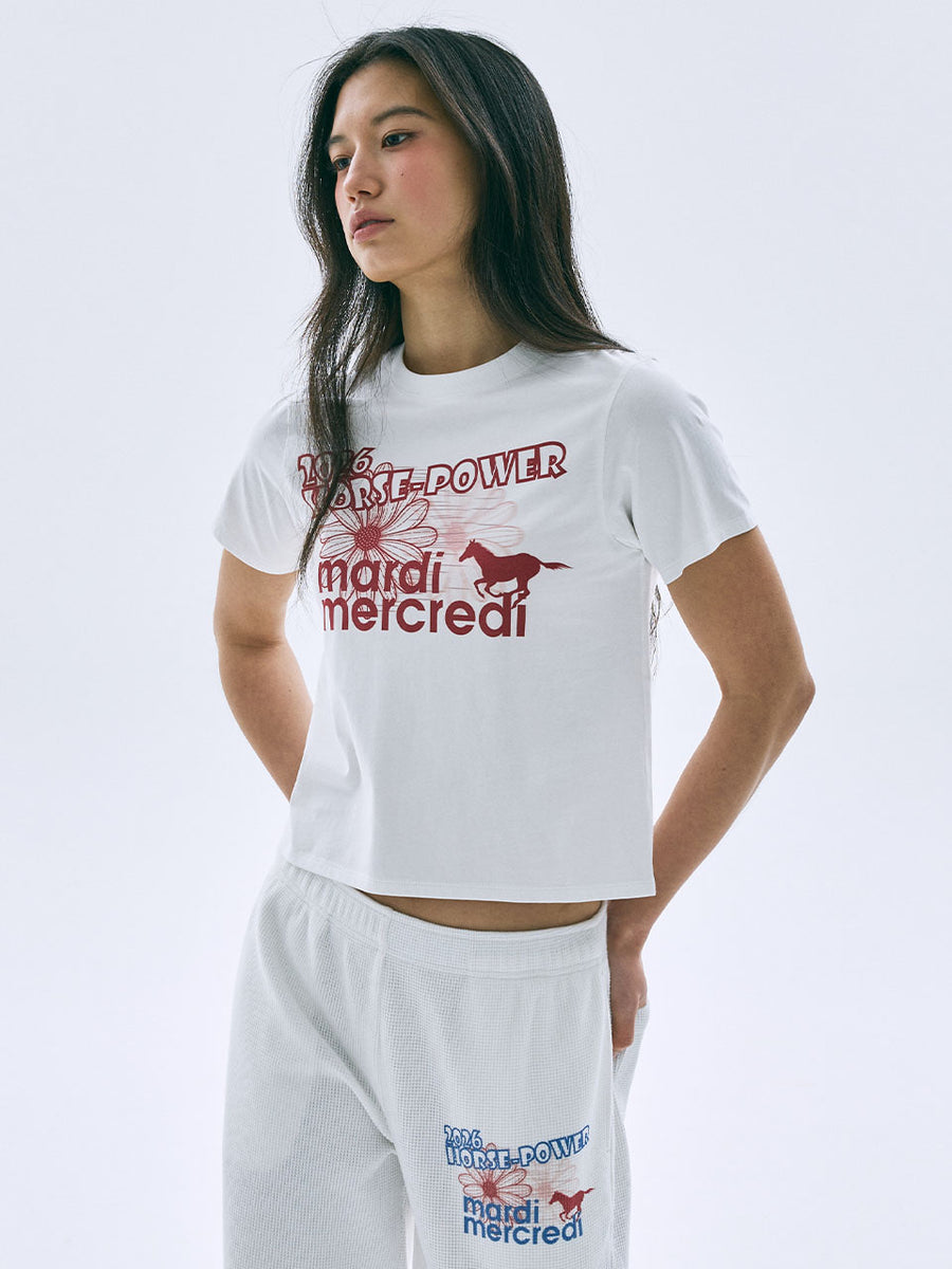 SLIM TSHIRT 2026 HORSE-POWER_IVORY