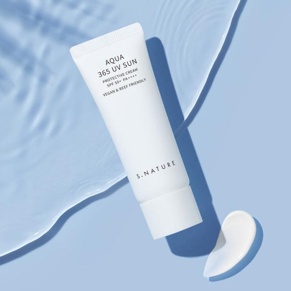 S.NATURE Aqua 365 UV Sun Protective Cream 40ml SPF 50+ / PA++++ disponible sur Ma petite Coree, ton Eshop 100% K-beauty en direct de Seoul