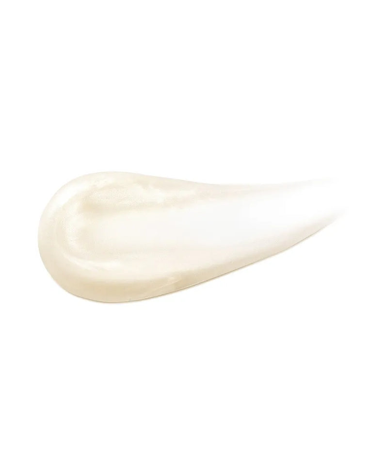 SO NATURAL All Day Face Prep Fixer : texture crème blanche sur fond clair, produit de soin visage.