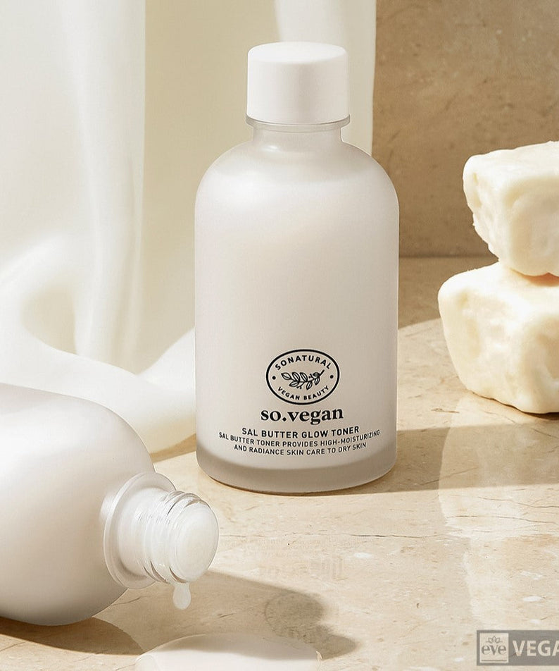 SO NATURAL So Vegan Sal Butter Glow Toner 150ml disponible sur Ma petite Coree, ton Eshop 100% K-beauty en direct de Seoul