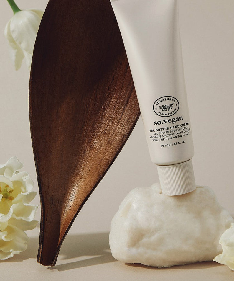 SO NATURAL So Vegan Sal Butter Hand Cream 50ml disponible sur Ma petite Coree, ton Eshop 100% K-beauty en direct de Seoul