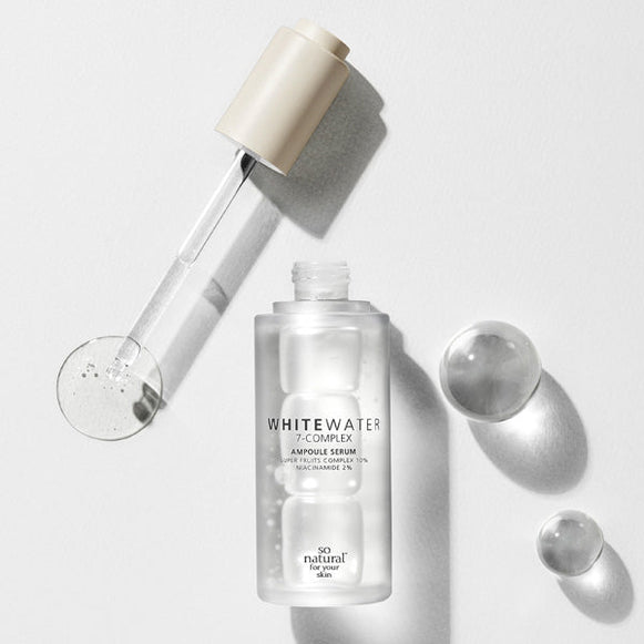 SO NATURAL White Water Ampoule Serum 50ml disponible sur Ma petite Coree, ton Eshop 100% K-beauty en direct de Seoul