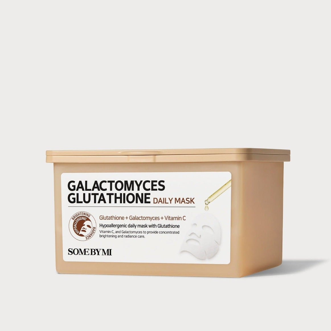SOME BY MI Galactomyces Glutathione Daily Mask x30 disponible sur Ma petite Coree, ton Eshop 100% K-beauty en direct de Seoul