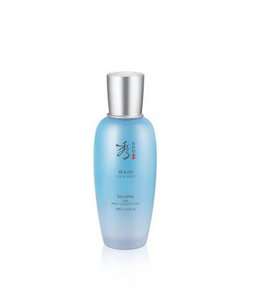 SOORYEHAN Hyobidam Jeongyul Lotion 130ml : flacon bleu sur fond blanc, produit beauté de la marque SOORYEHAN.