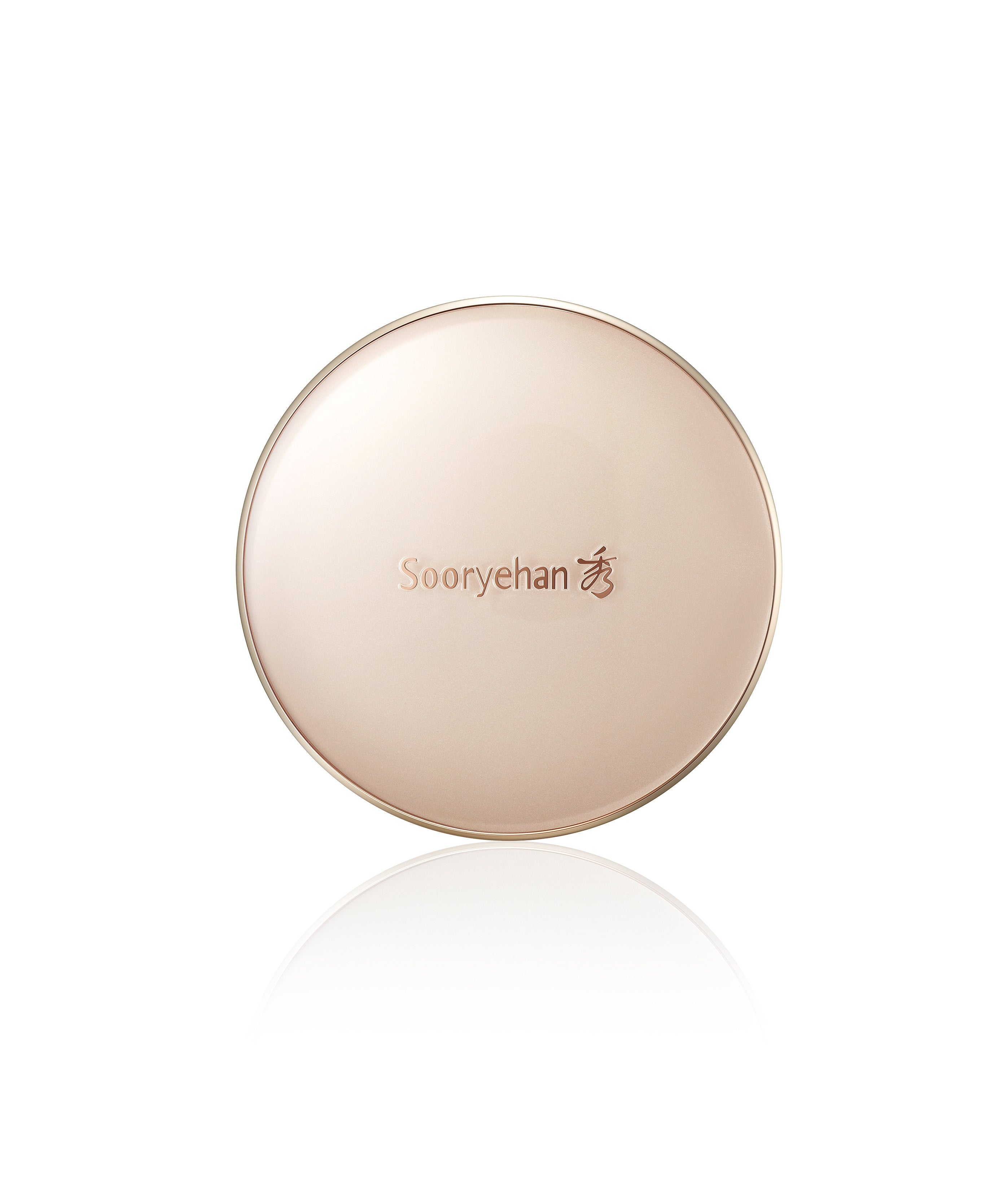 SOORYEHAN Yeon Silky Pact 12g de Sooryehan, photo produit en boîte beige sur fond blanc.