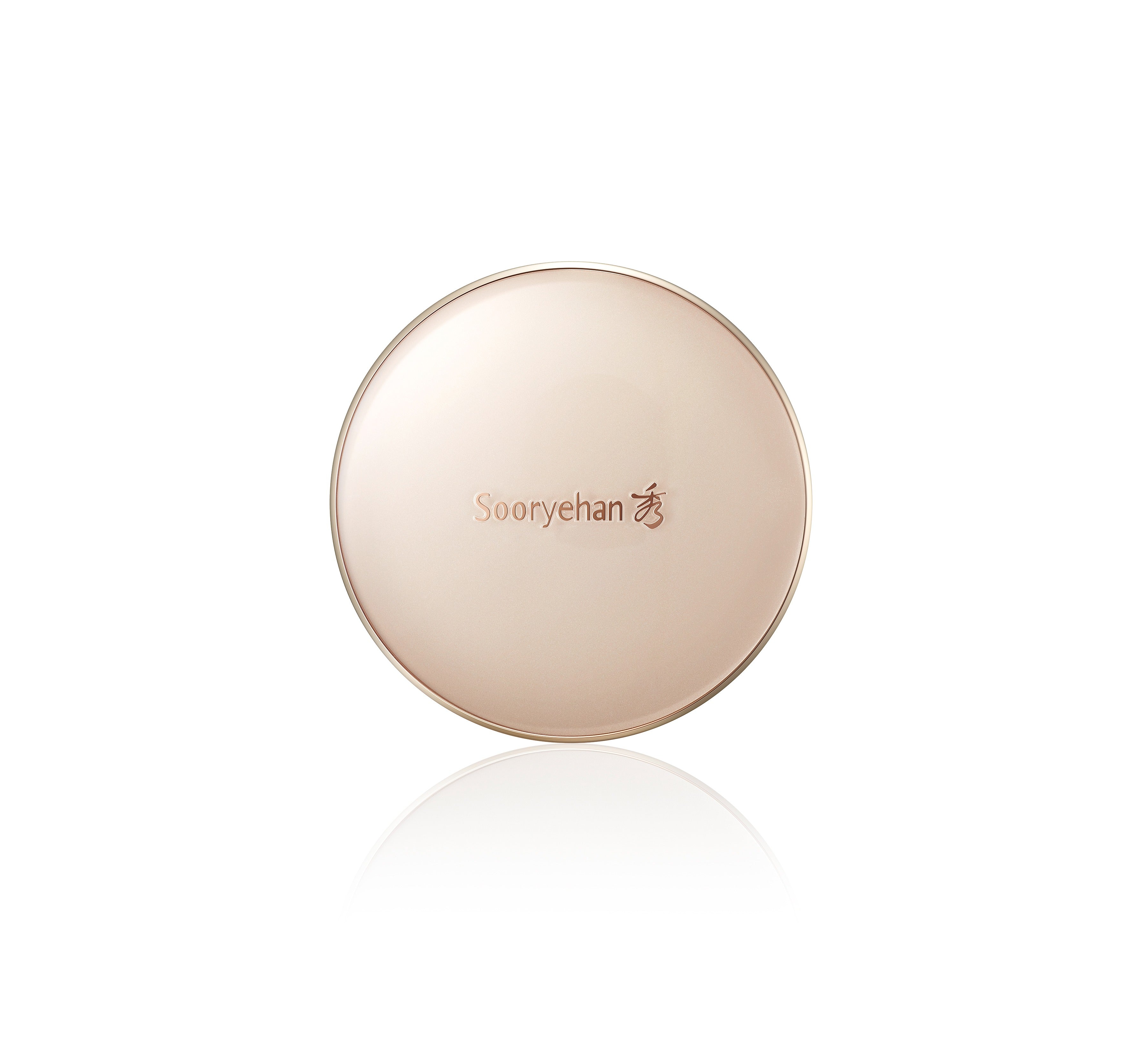 SOORYEHAN Yeon Silky Pact 12g de Sooryehan, photo produit en boîte beige sur fond blanc.