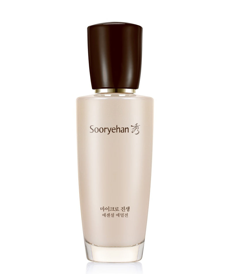 SOORYEHAN Micro Ginseng Essentail Emulsion 130ml, émulsion essentielle revitalisante, soin de la peau en flacon 130ml.