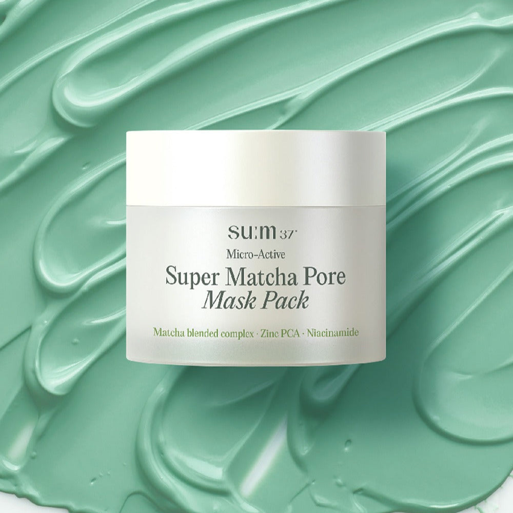 SU:M37 Microactive Super Matcha Pore Mask 100ml disponible sur Ma petite Coree, ton Eshop 100% K-beauty en direct de Seoul