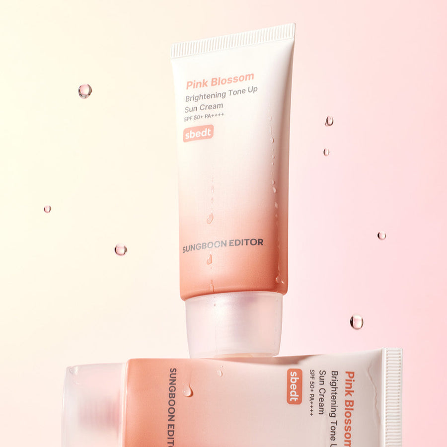 SUNGBOON EDITOR Pink Blossom Brightening Tone-Up Sunscream 50ml