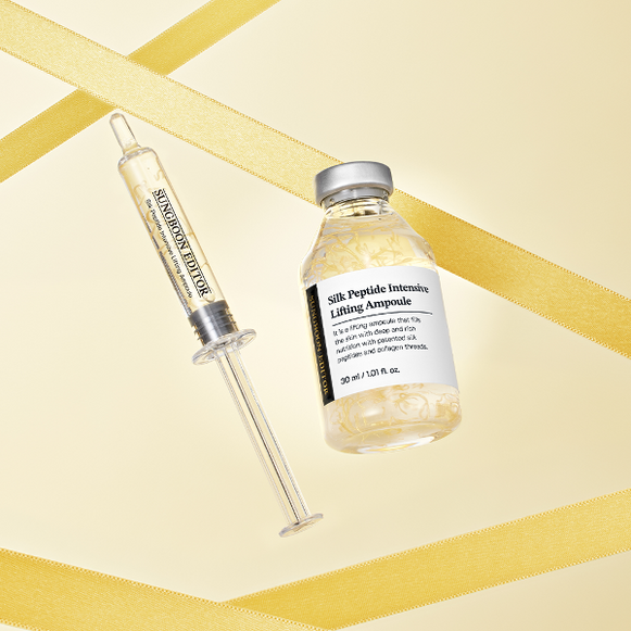 SUNGBOON EDITOR SIlk Peptide Ampoule 30ml disponible sur Ma petite Coree, ton Eshop 100% K-beauty en direct de Seoul