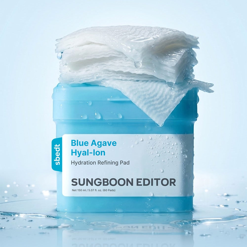 SUNGBOONEDITOR Blue Agave Hyaluronic Acid Moisture Pad 80ea