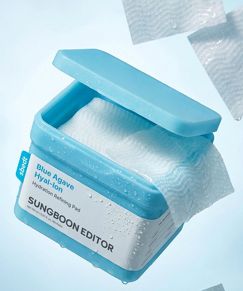 SUNGBOONEDITOR Blue Agave Hyaluronic Acid Moisture Pad 80ea