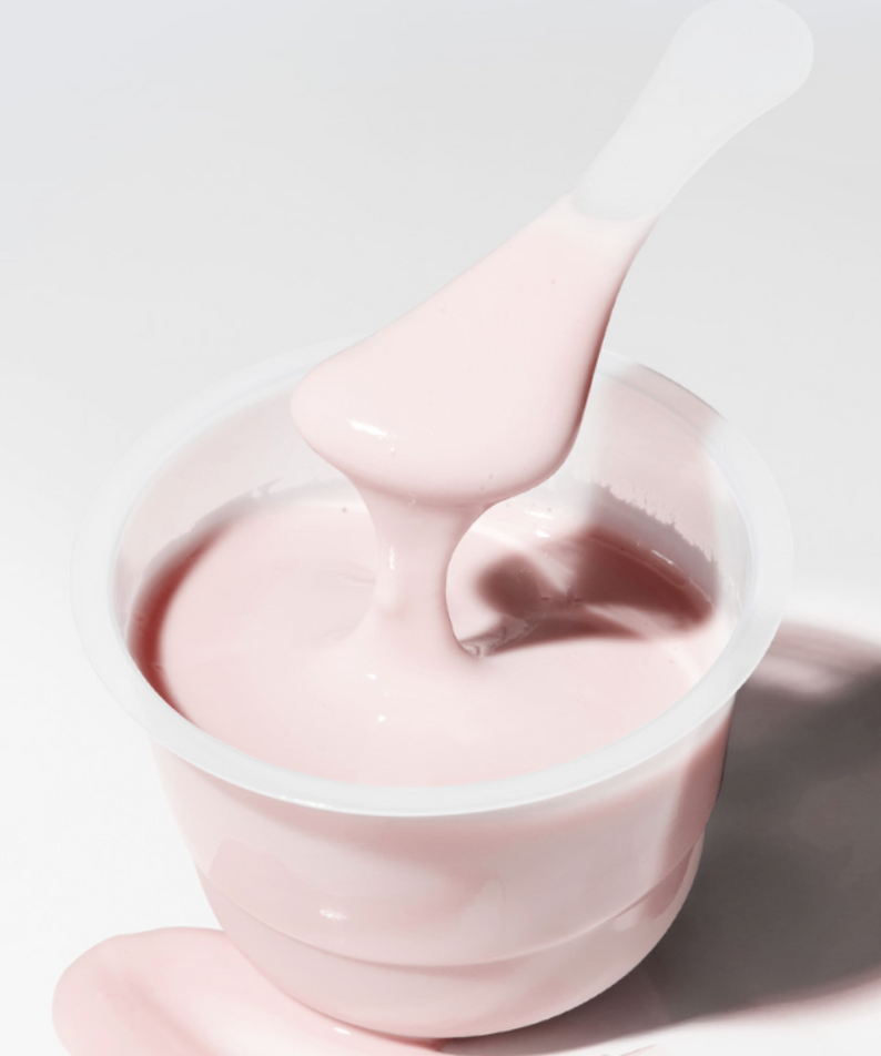 SUNGBOON EDITOR Boosting Modeling Pack Apple Peel Glow Soothing avec texture crémeuse et apaisante.