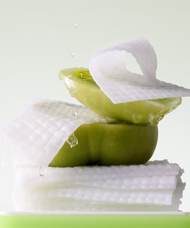 SUNGBOON EDITOR Green Tomato NMN Pore Peeling Jumbo Pad 60 Pads, pads empilés avec tomate verte et texture exfoliante, pour soin visage.