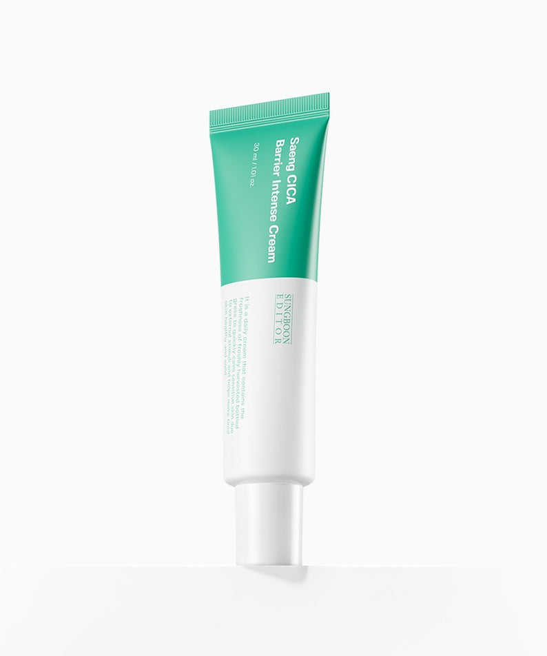 SUNGBOON EDITOR Saeng Cica Barrier Intensive Cream 30ml crème réparatrice visage