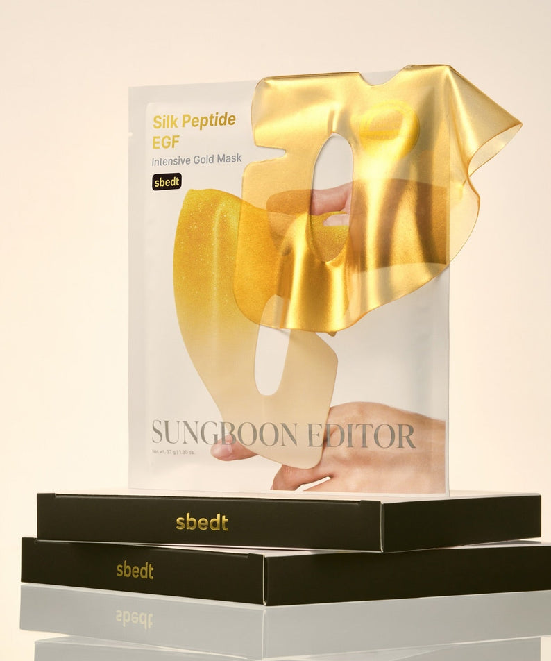 SUNGBOONEDITOR Silk Peptide EGF Intensive Gold Mask 4sheets
