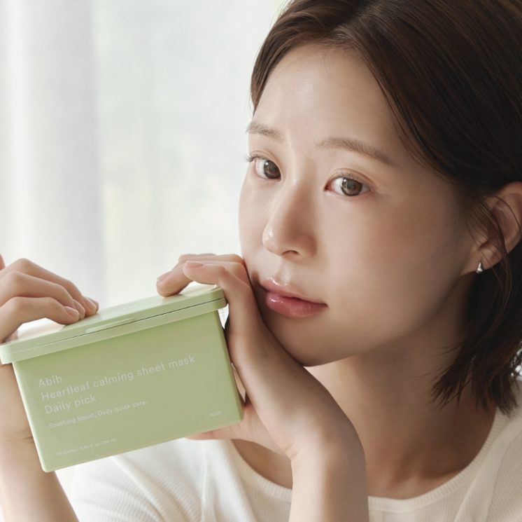 ABIB  Heartleaf Calming Sheets Mask Daily Pack 30 Sheets