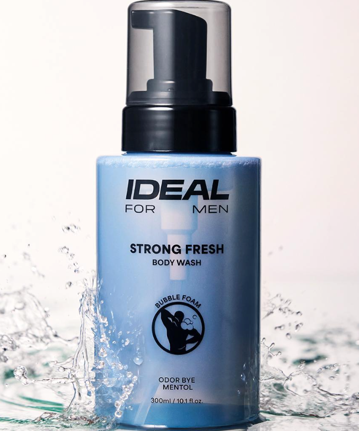 IDEAL FOR MEN Strong Fresh Body Wash 300ml