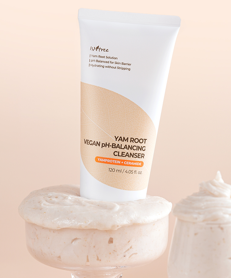 ISNTREE Yam Vegan Mildly Acidic Cleanser 120ml