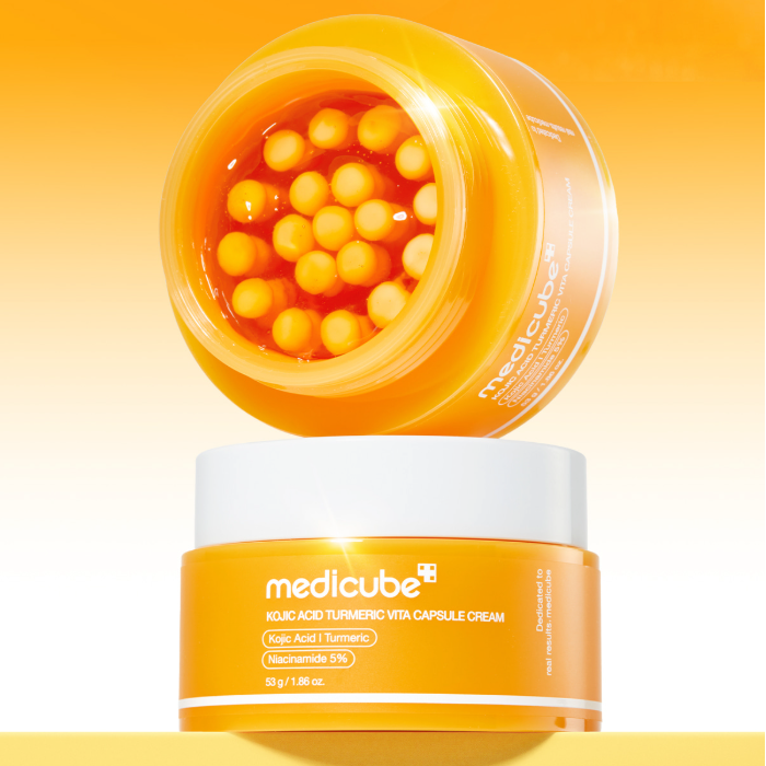 MEDICUBE Kojic Acid Turmeric Vita Capsule Cream 53g