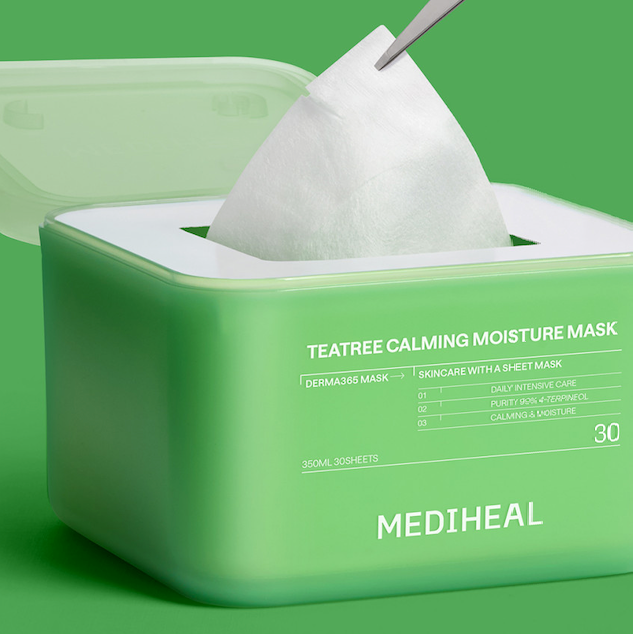 MEDIHEAL Derma365 Pull-out Mask Refill Tea Tree 30 Sheets
