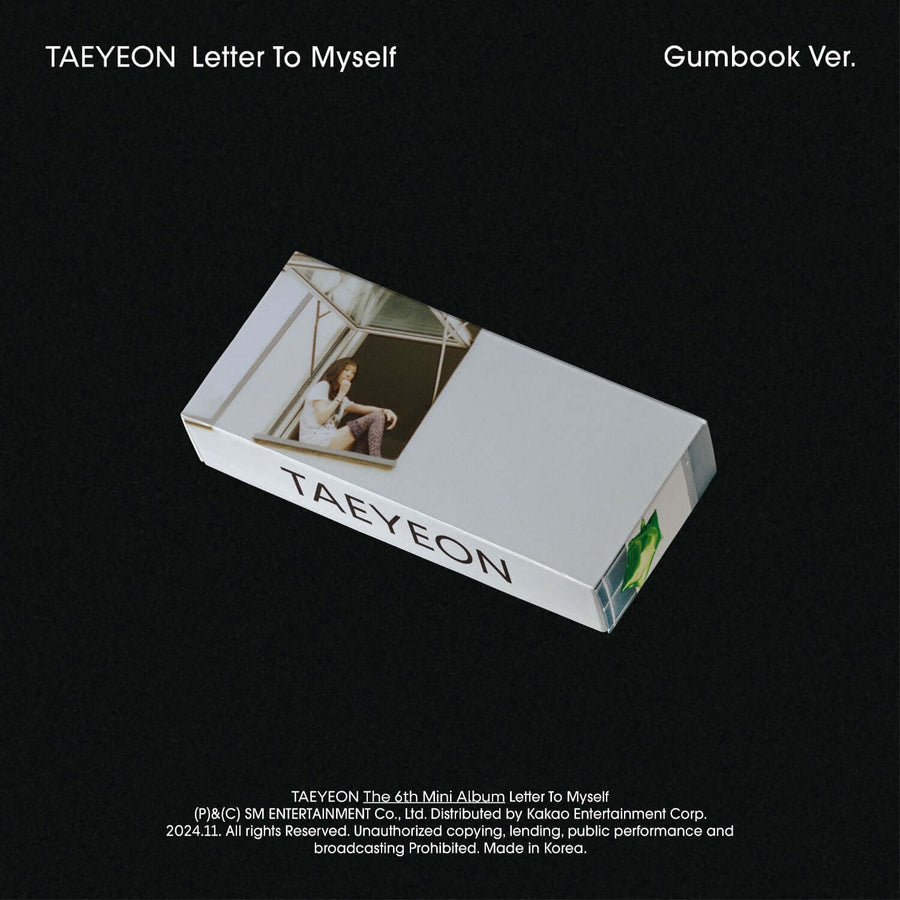 TAEYEON - 6th Album [Letter To Myself] (Gumbook Ver.) (Smart Album) - Album Kpop