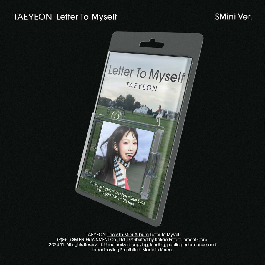 TAEYEON - 6th Album [Letter To Myself] (SMini Ver.) (Smart Album) - Album Kpop