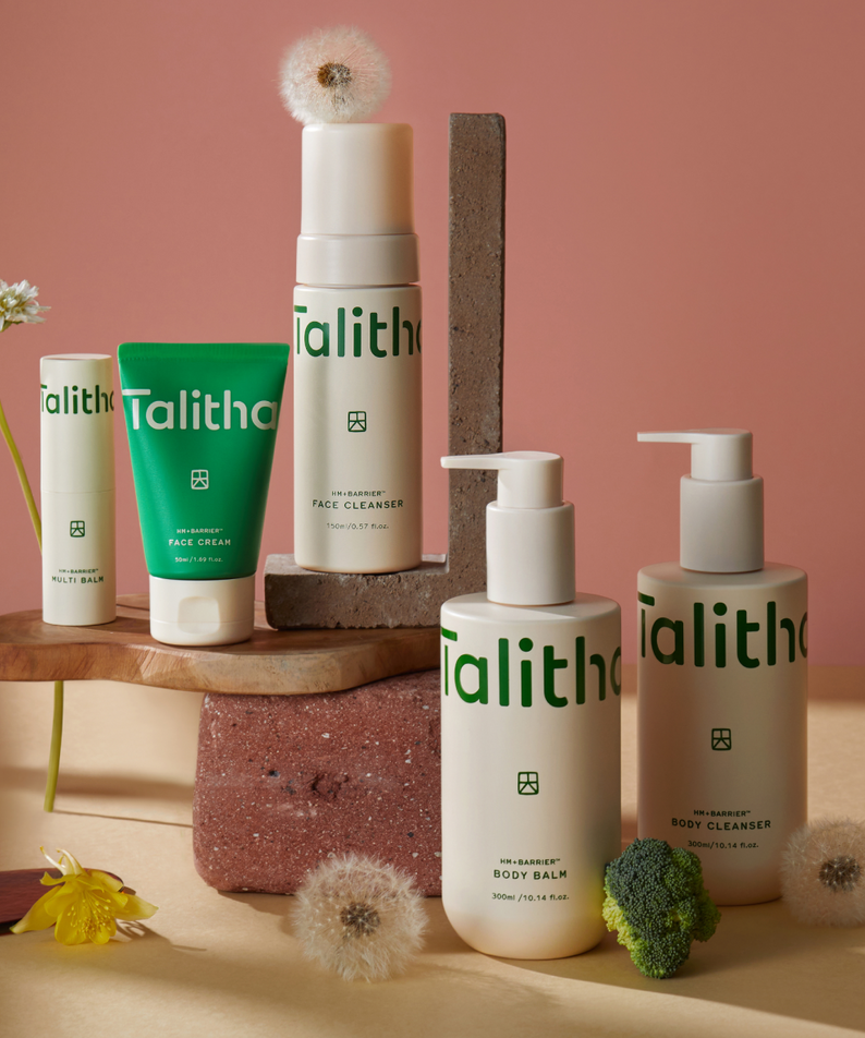 TALITHA KOUM HM+ Barrier Full Set (Face Cream, Multi Balm, Face Cleanser, Body Balm & Body Cleanser) disponible sur Ma petite Coree, ton Eshop 100% K-beauty en direct de Seoul