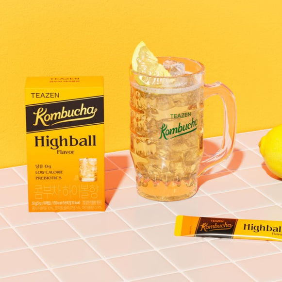 TEAZEN Kombucha Highball Flavor 10 Sticks disponible sur Ma petite Coree, ton Eshop 100% K-beauty en direct de Seoul