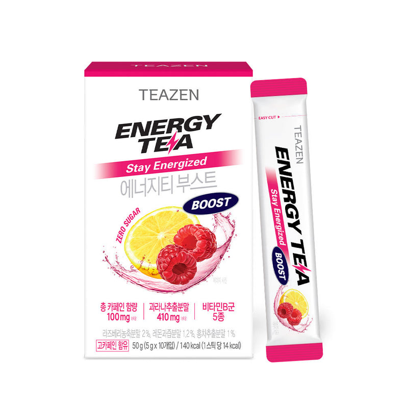 TEAZEN Energy Tea Boost 10 Sticks