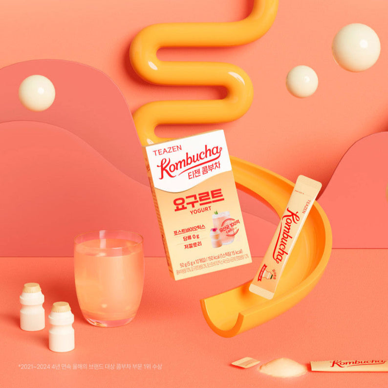 TEAZEN Kombucha Yogurt 10 Sticks