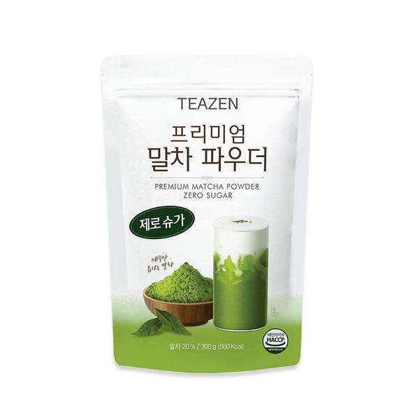 TEAZEN Premium Matcha Powder Zero Sugar 300g