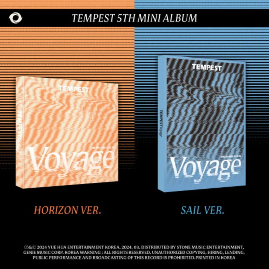 TEMPEST - [TEMPEST Voyage] (Set of 2) - Album Kpop