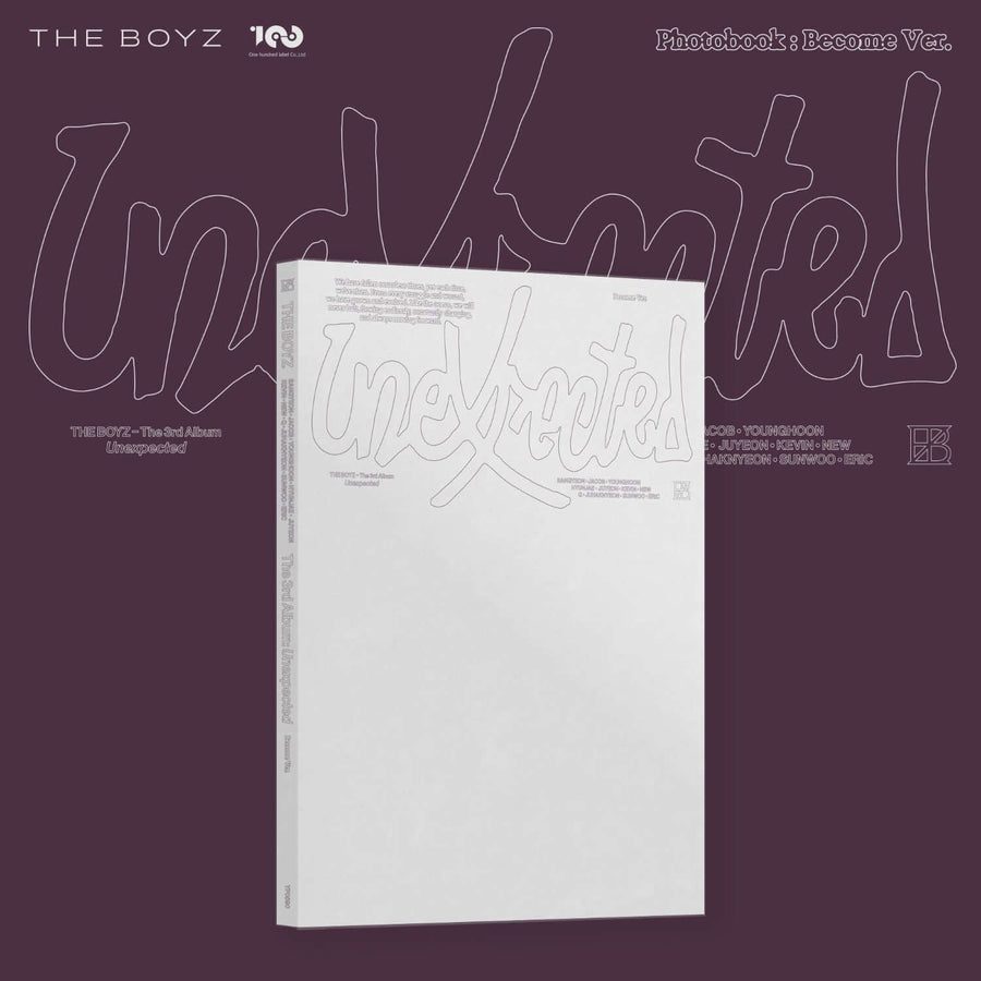 THE BOYZ - The 3rd Album [Unexpected] (Photobook : Become Ver.) - Album Kpop
