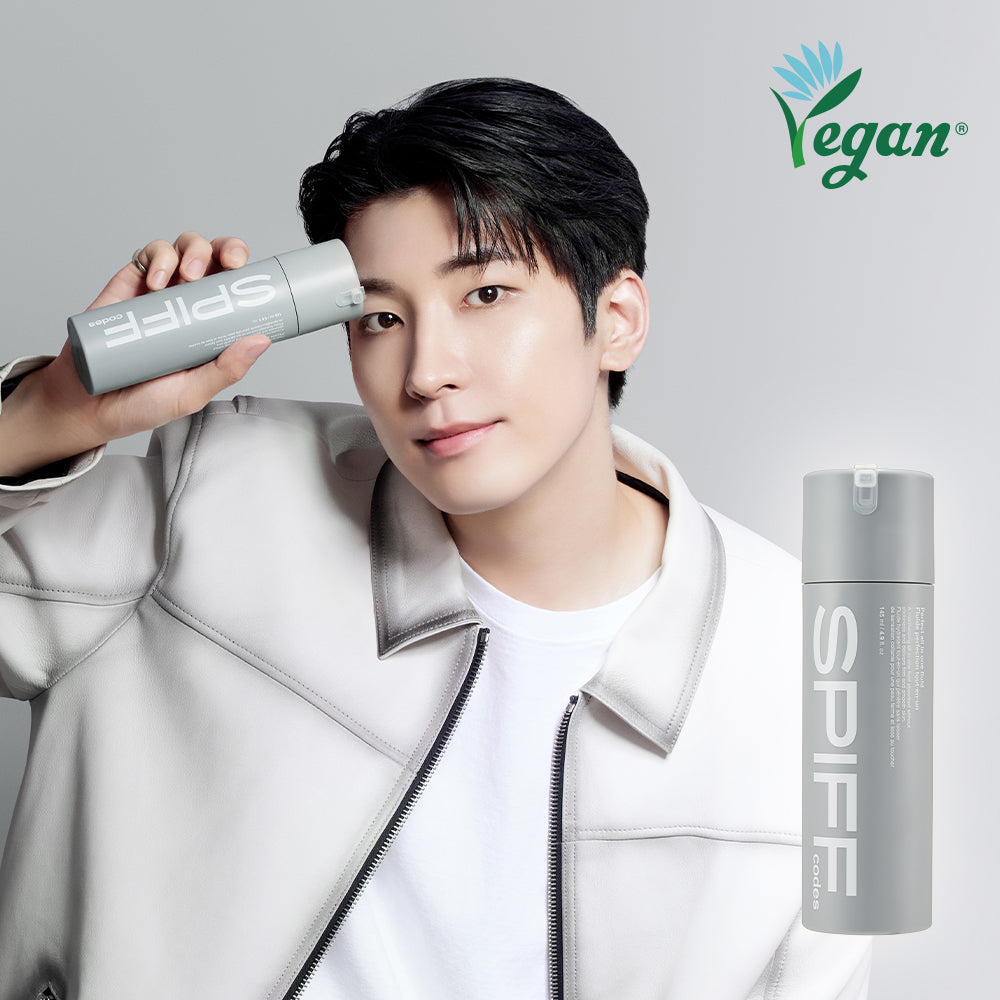 THE FACE SHOP  Speed Code Perfect All-in-One Fluid 145ml, homme vaporisant sur le visage, flacon SPFF, fond clair