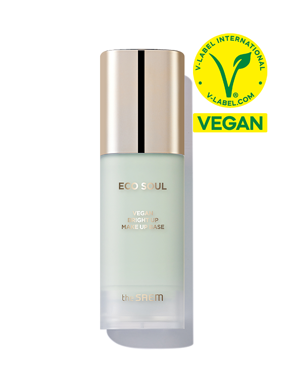 THE SAEM Eco Soul Vegan Bright Up Makeup Base 50ml disponible sur Ma petite Coree, ton Eshop 100% K-beauty en direct de Seoul