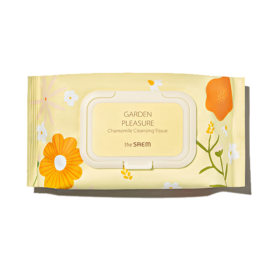 THE SAEM Garden Pleasure Cleansing Tissue x100 disponible sur Ma petite Coree, ton Eshop 100% K-beauty en direct de Seoul