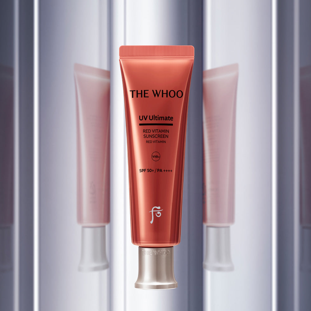 THE WHOO UV Ultimate Red Vitamin Sunscreen 50ml disponible sur Ma petite Coree, ton Eshop 100% K-beauty en direct de Seoul