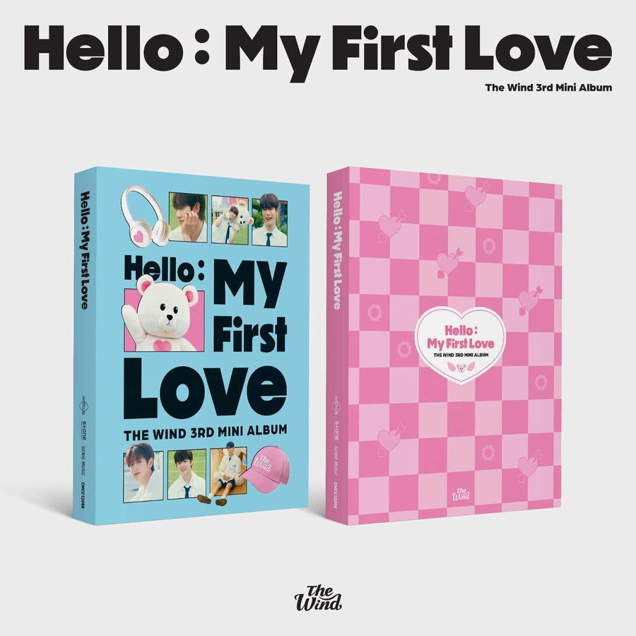 THE WIND - 3rd Album [Hello : My First Love] (LOVE ver.) - Album Kpop