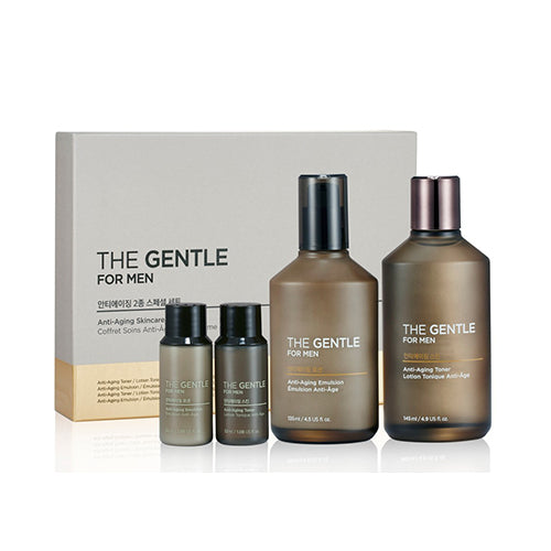 THE FACE SHOP  The Gentle for Men Anti-Aging 2 Pieces Set
