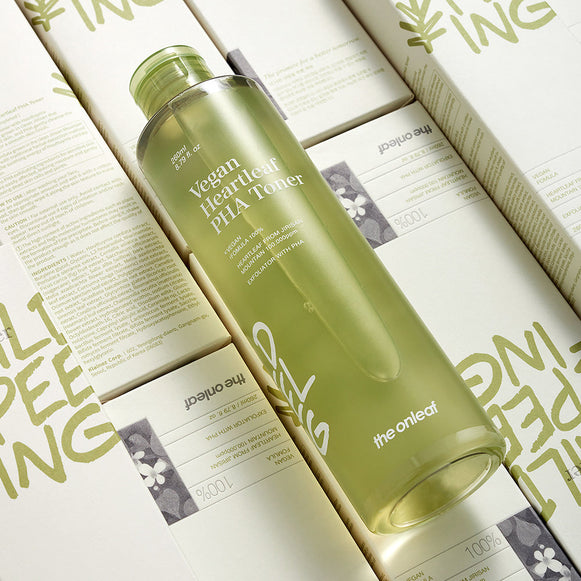 THE ONLEAF Vegan Heartleaf PHA Toner 260ml en stock sur Ma Petite Corée